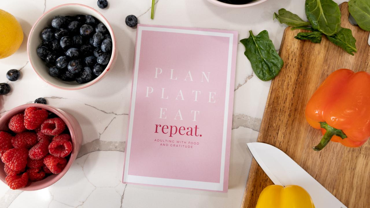 Mindset Nutrition's food journal, Plan Plate Eat Repeat